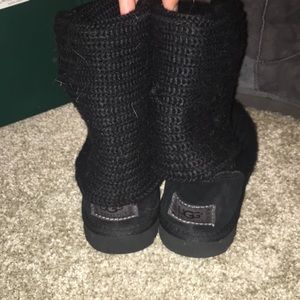 Black Knitted Sweater Uggs